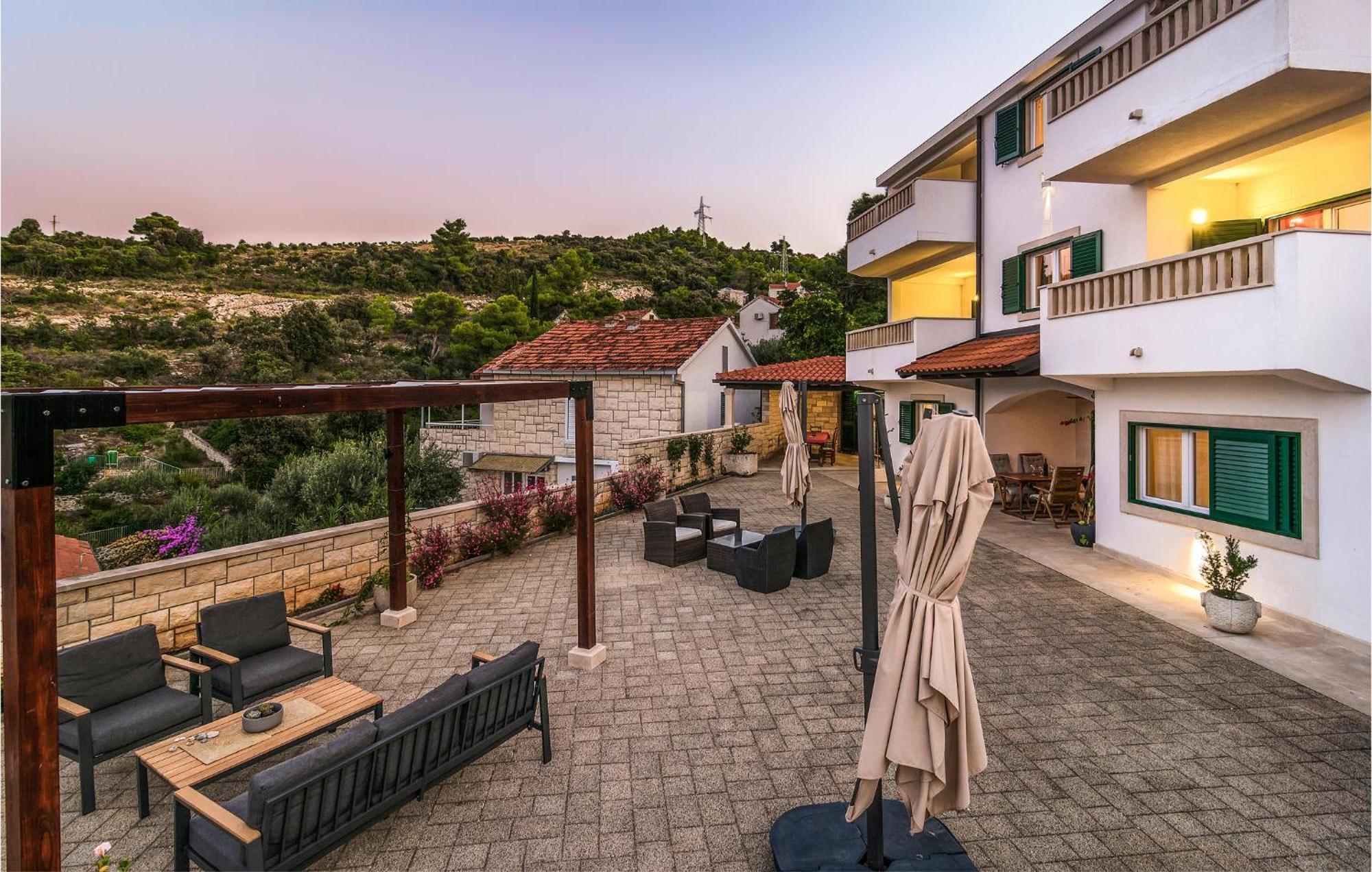 Nice Home In Postira With Outdoor Swimming Pool Exterior photo